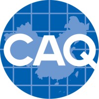 CAQ logo, CAQ contact details