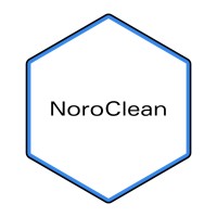 NoroClean logo, NoroClean contact details