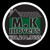 M.K Movers logo, M.K Movers contact details