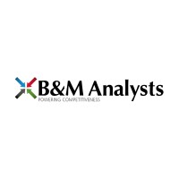 B&M Analysts logo, B&M Analysts contact details