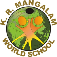 K.R. Mangalam World School logo, K.R. Mangalam World School contact details