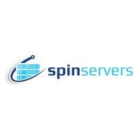 Spin Servers logo, Spin Servers contact details