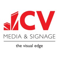 CV Media & Signage logo, CV Media & Signage contact details