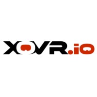 XOVR.io logo, XOVR.io contact details