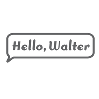 Hello, Walter logo, Hello, Walter contact details