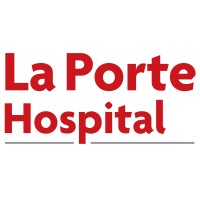 La Porte Hospital logo, La Porte Hospital contact details