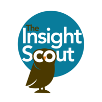 The Insight Scout logo, The Insight Scout contact details