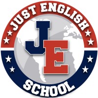 Just English school logo, Just English school contact details