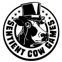 Sentient Cow Games logo, Sentient Cow Games contact details