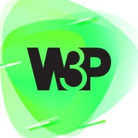 W3P logo, W3P contact details