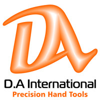 D.A International logo, D.A International contact details