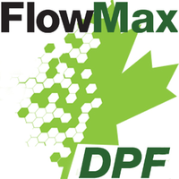 FlowMax DPF logo, FlowMax DPF contact details