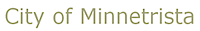 City of MInnetrista logo, City of MInnetrista contact details