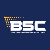 BSC Signs logo, BSC Signs contact details