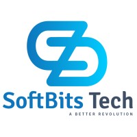 SoftBits logo, SoftBits contact details