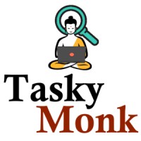 TaskyMonk logo, TaskyMonk contact details