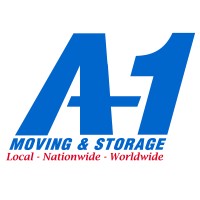 A-1 Moving & Storage logo, A-1 Moving & Storage contact details