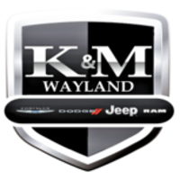 K&M Wayland Chrysler Dodge Jeep RAM logo, K&M Wayland Chrysler Dodge Jeep RAM contact details