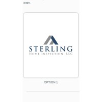 Sterling Home Inspection logo, Sterling Home Inspection contact details