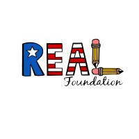 REAL Foundation logo, REAL Foundation contact details