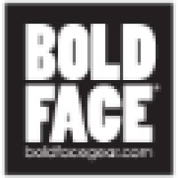 BOLDFACE logo, BOLDFACE contact details