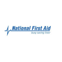 National First Aid logo, National First Aid contact details