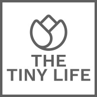 The Tiny Life logo, The Tiny Life contact details