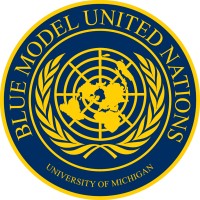 blueMUN logo, blueMUN contact details