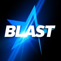 The Blast logo, The Blast contact details