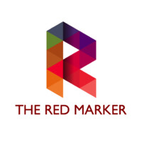 The Red Marker logo, The Red Marker contact details