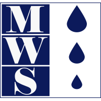 Modern water service logo, Modern water service contact details