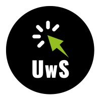 UWS logo, UWS contact details