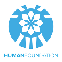 The Human Foundation logo, The Human Foundation contact details