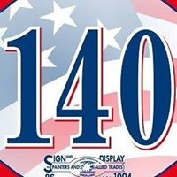 Local 140 logo, Local 140 contact details