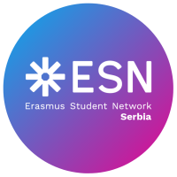 Erasmus Student Network Serbia logo, Erasmus Student Network Serbia contact details