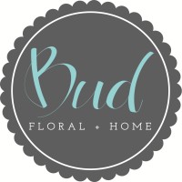 Bud Floral + Home logo, Bud Floral + Home contact details