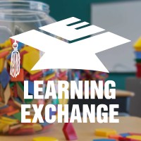 The Learning Exchange logo, The Learning Exchange contact details