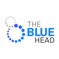 The Blue Head logo, The Blue Head contact details