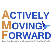 Actively Moving Forward® (AMF), a HealGrief® program logo, Actively Moving Forward® (AMF), a HealGrief® program contact details