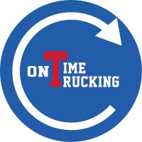 On Time Trucking logo, On Time Trucking contact details