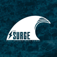 The Surge logo, The Surge contact details