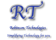 Robinson Technologies logo, Robinson Technologies contact details