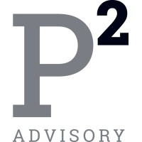 P² Advisory logo, P² Advisory contact details