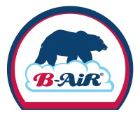 B-Air logo, B-Air contact details