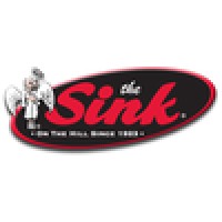 The Sink logo, The Sink contact details