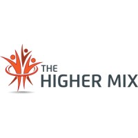 The Higher Mix logo, The Higher Mix contact details