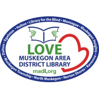 Muskegon Area District Library logo, Muskegon Area District Library contact details