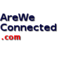 AreWeConnected.com logo, AreWeConnected.com contact details