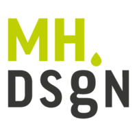 MH Design logo, MH Design contact details