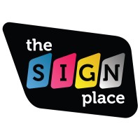 The Sign Place logo, The Sign Place contact details